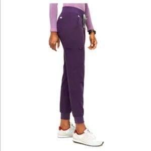 FIGS Zamora jogger scrub pants in PURPLE SHADOW